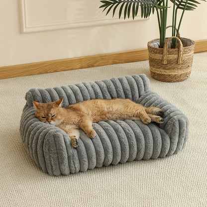 Breathable Plush Cat Sofa Bed